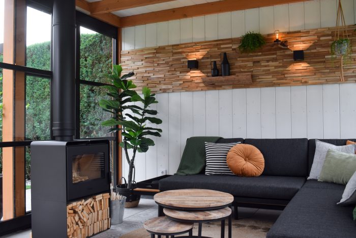 Buitenverblijf Barcelona – houten tuinkamer