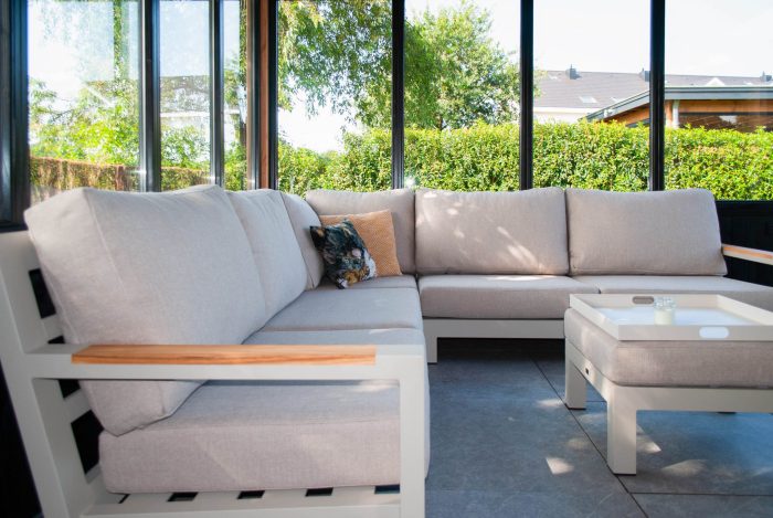 Hoekmodel Barcelona – Tuinkamer