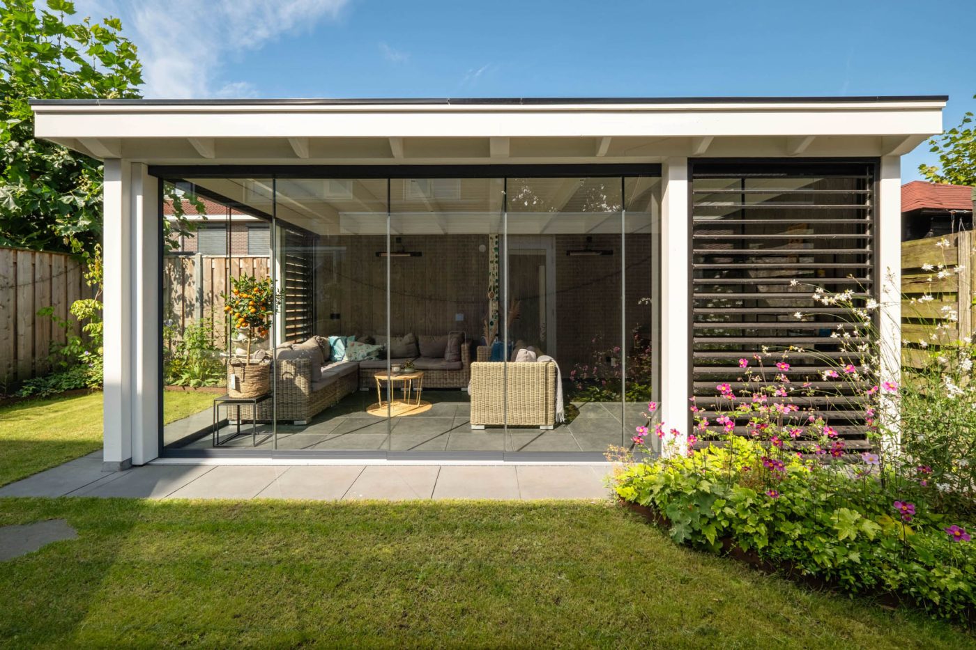 Buitenverblijf - Luxe overkapping