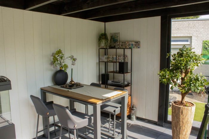 Buitenverblijf Barcelona tuinkamer