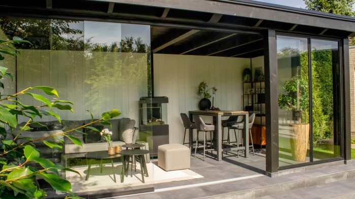 Buitenverblijf Barcelona tuinkamer