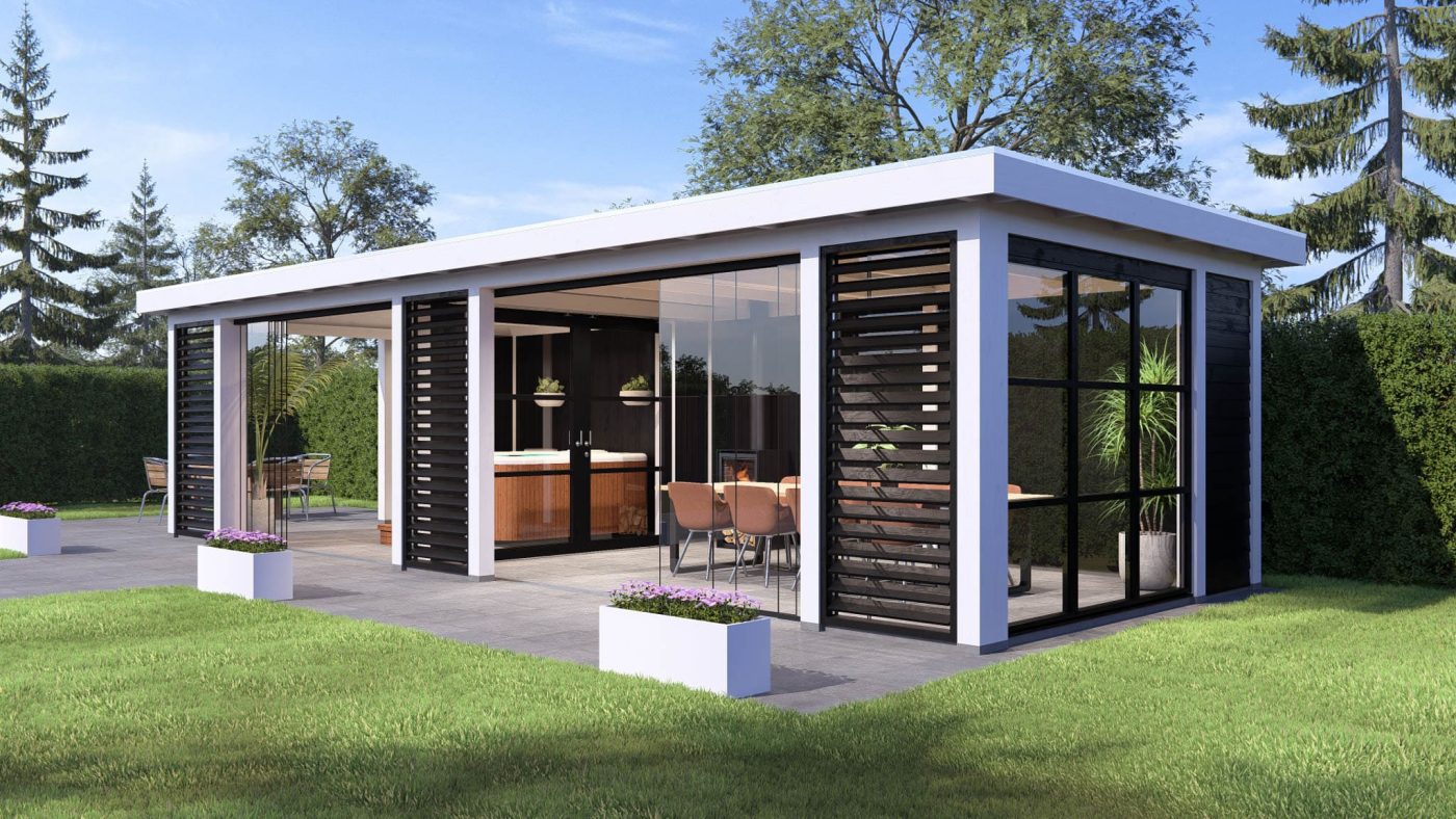 Platdak Rome - voorbeeld model
