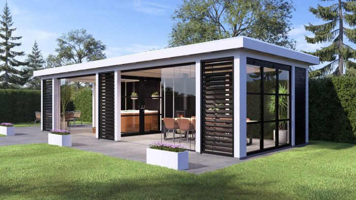Platdak Rome - voorbeeld model