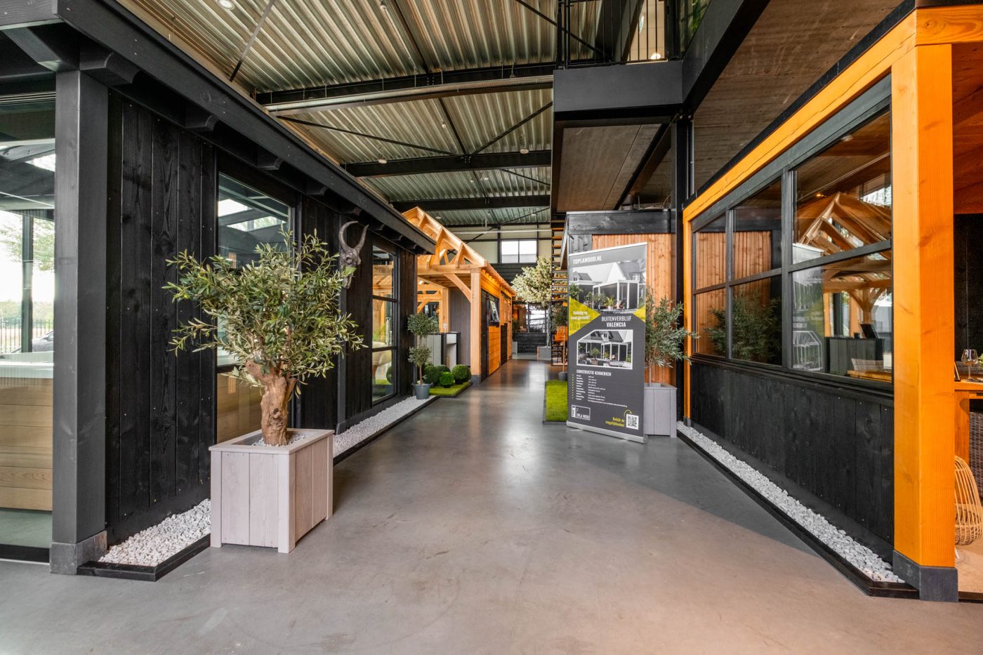 Showroom Toplawood luxe buitenverblijven Showroom Toplawood luxe buitenverblijven