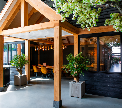 Showroom luxe buitenverblijven Toplawood Showroom luxe buitenverblijven Toplawood