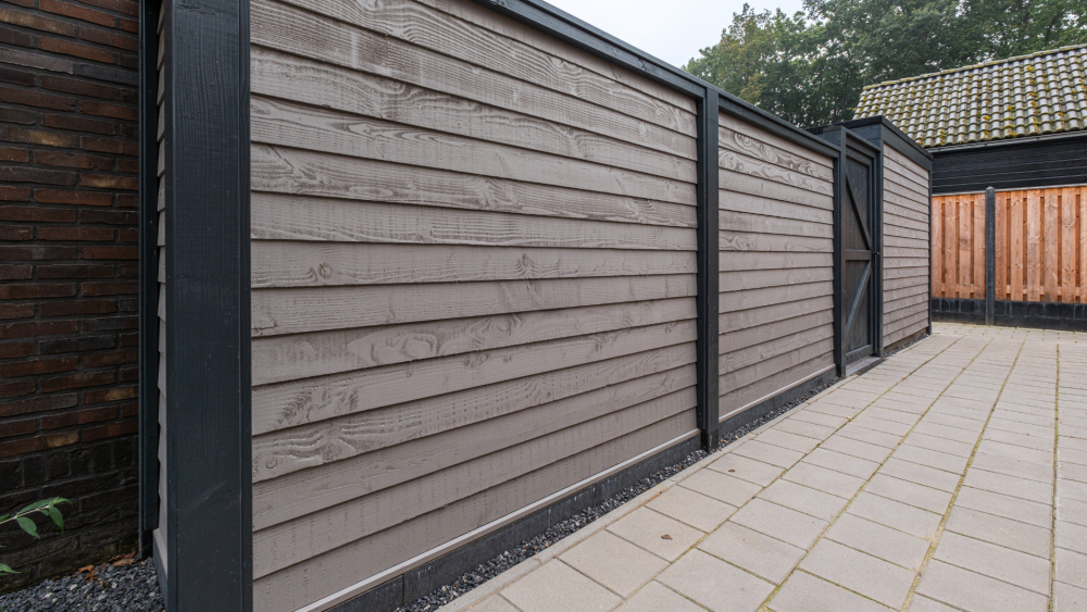 Potdekselplanken schutting